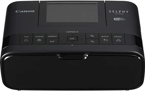 Canon Selphy CP1300 Wireless Compact Photo Printer with AirPrint and Mopria Device Printing, Black (2234C001) 