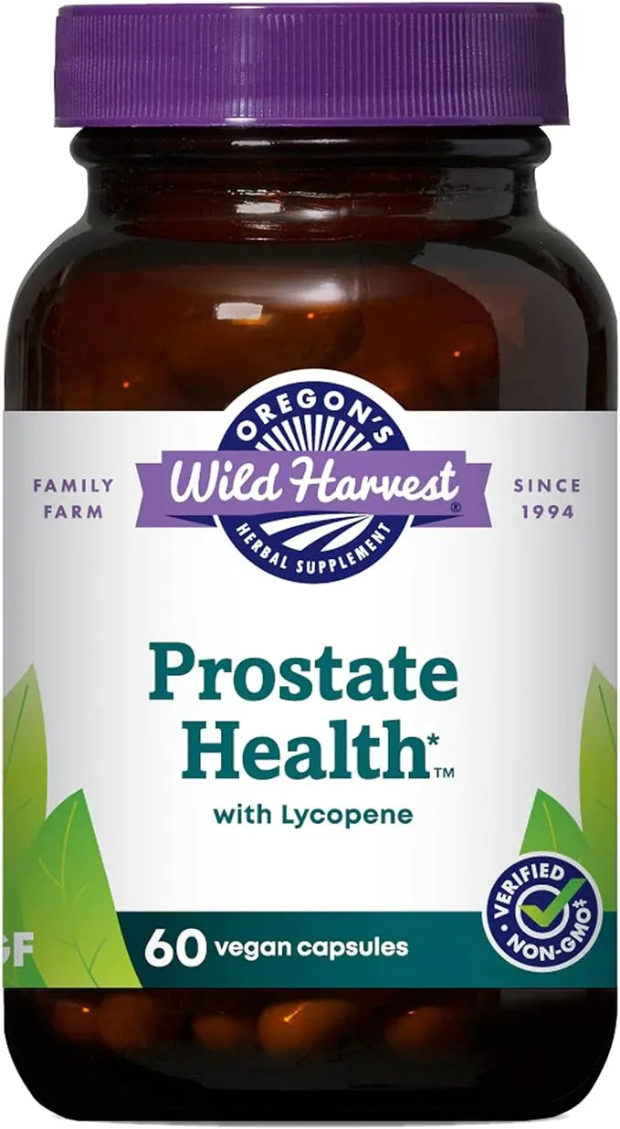 Oregon's Wild Harvest Prostate Health™ with Lycopene Capsules, 60 Count