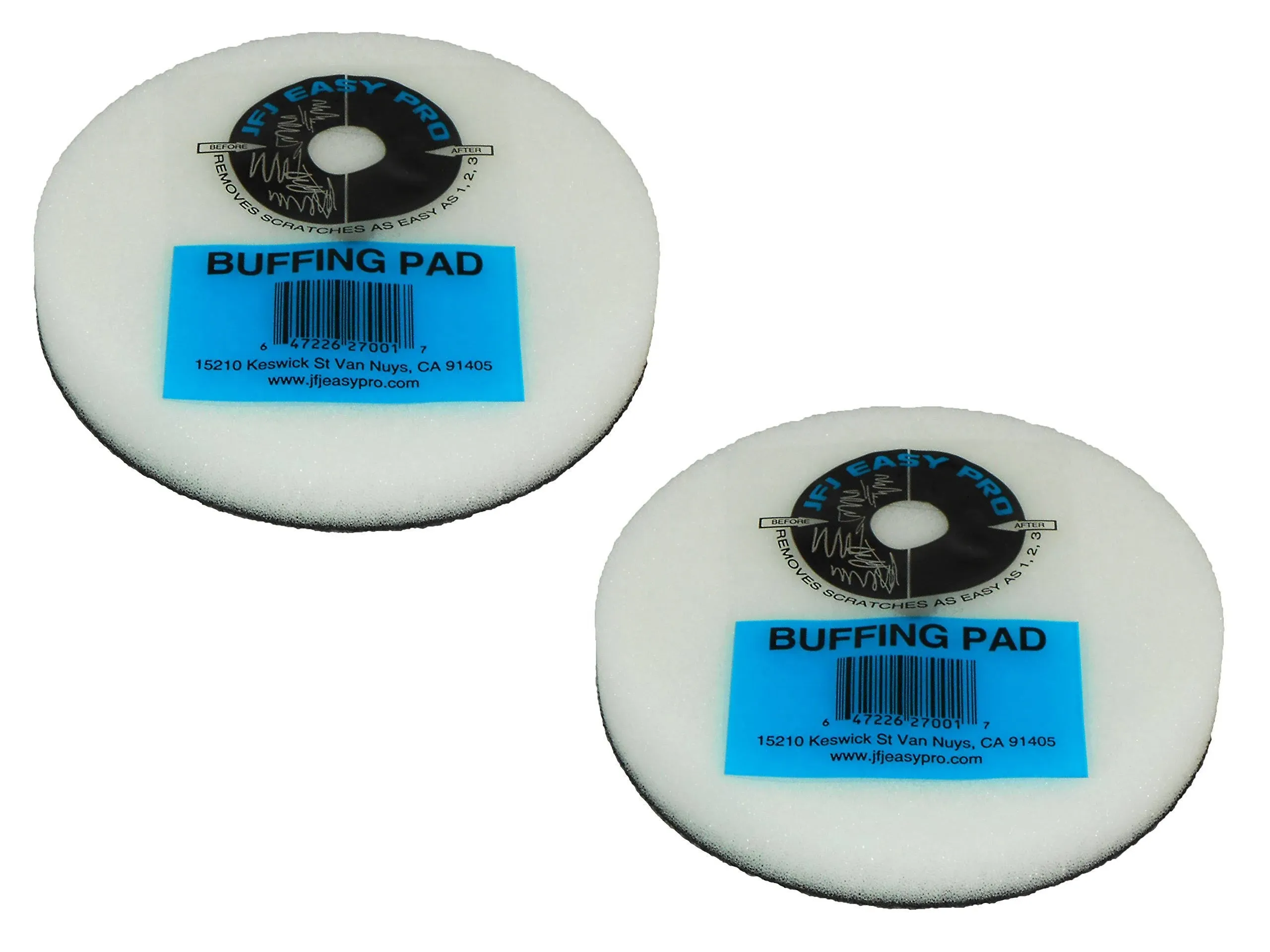 2 Pack Original JFJ Easy Pro Buffing Pads