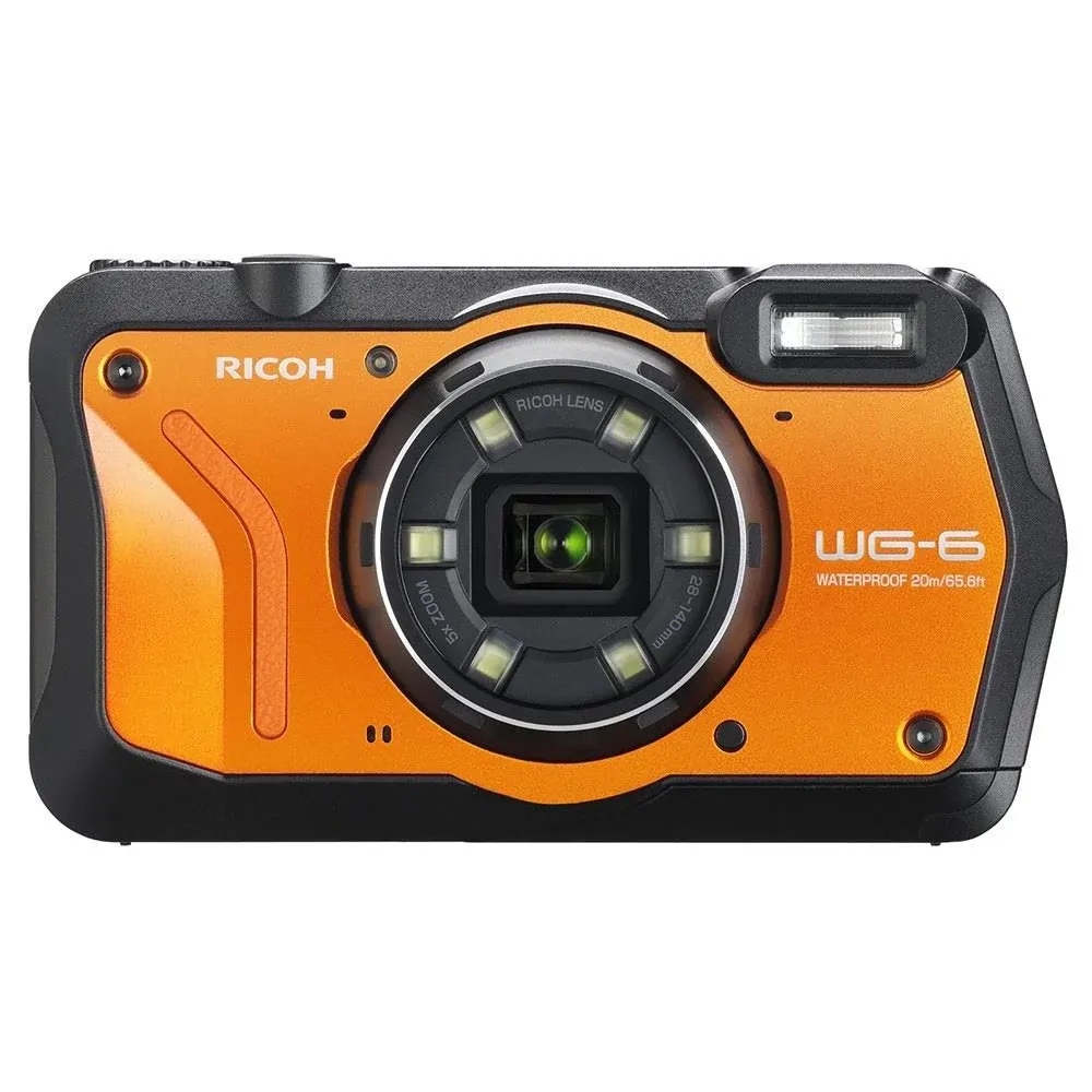 Ricoh Imaging WG-6 Compact Camera Orange