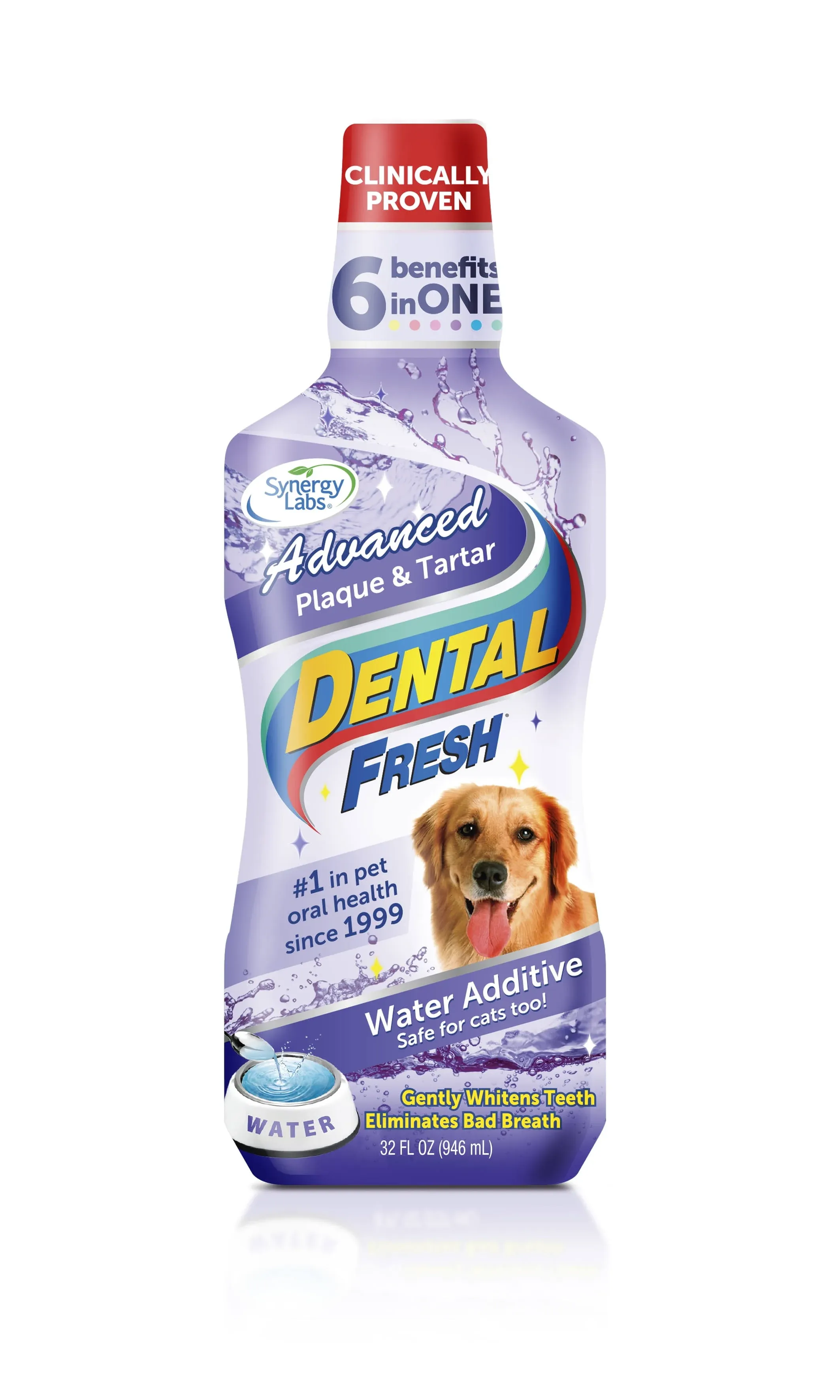 Dental Fresh Advanced Plaque & Tartar Water Additive for Dogs