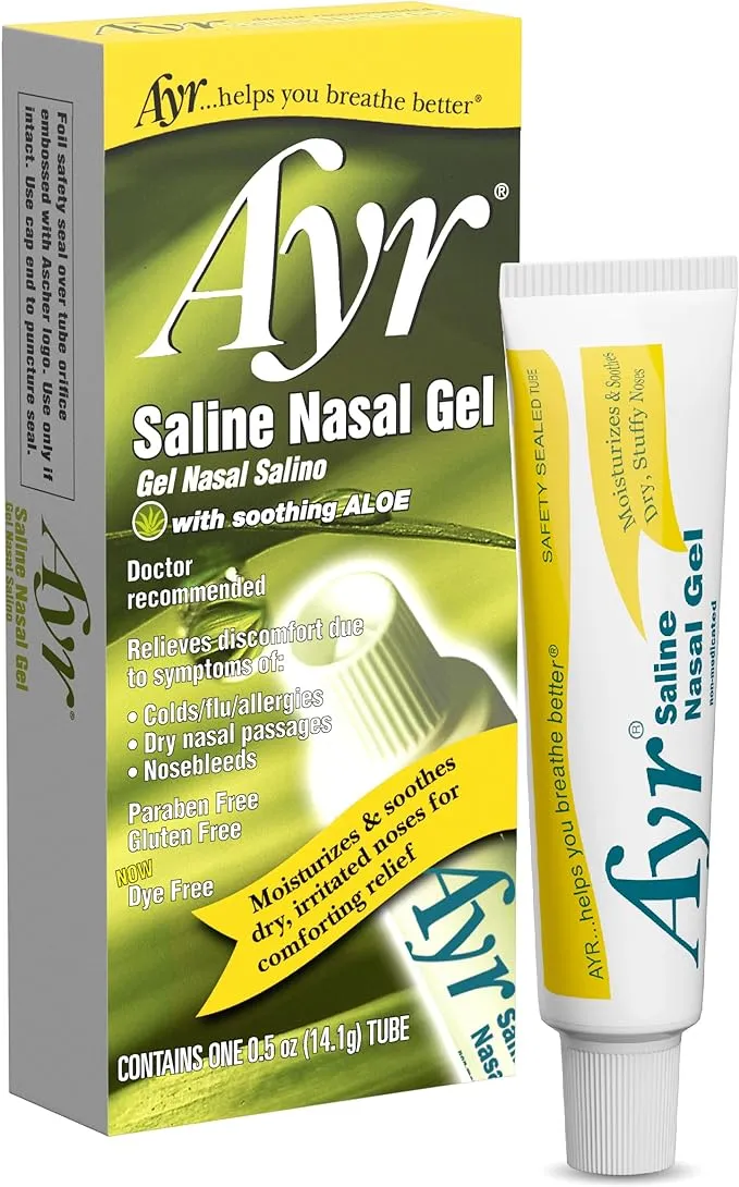 Ayr Saline Nasal Gel with Soothing Aloe