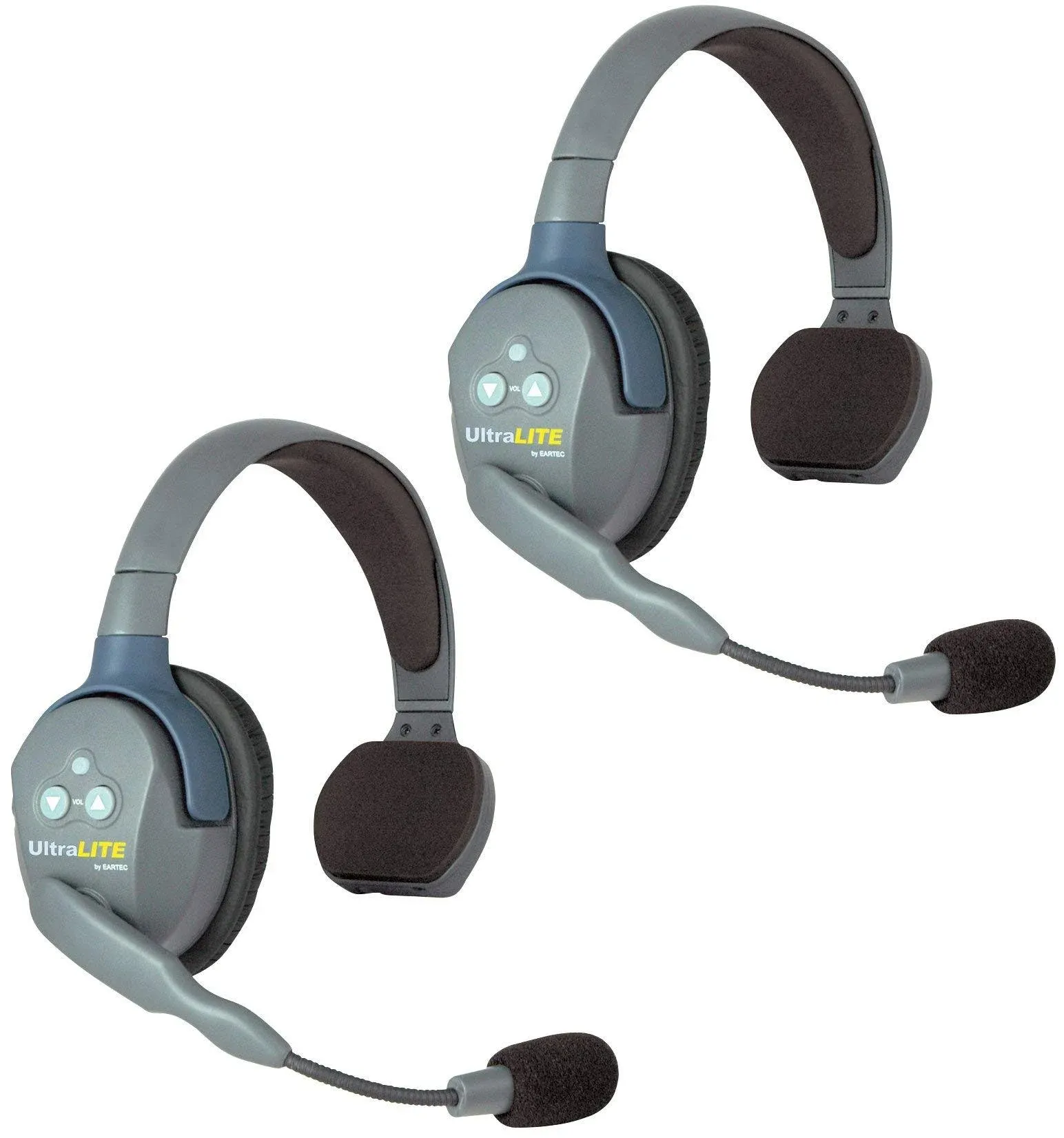 Eartec UltraLITE 2-Person Full-Duplex Wireless Intercom with 2 Single-Ear Headsets (1.9 GHz, USA)