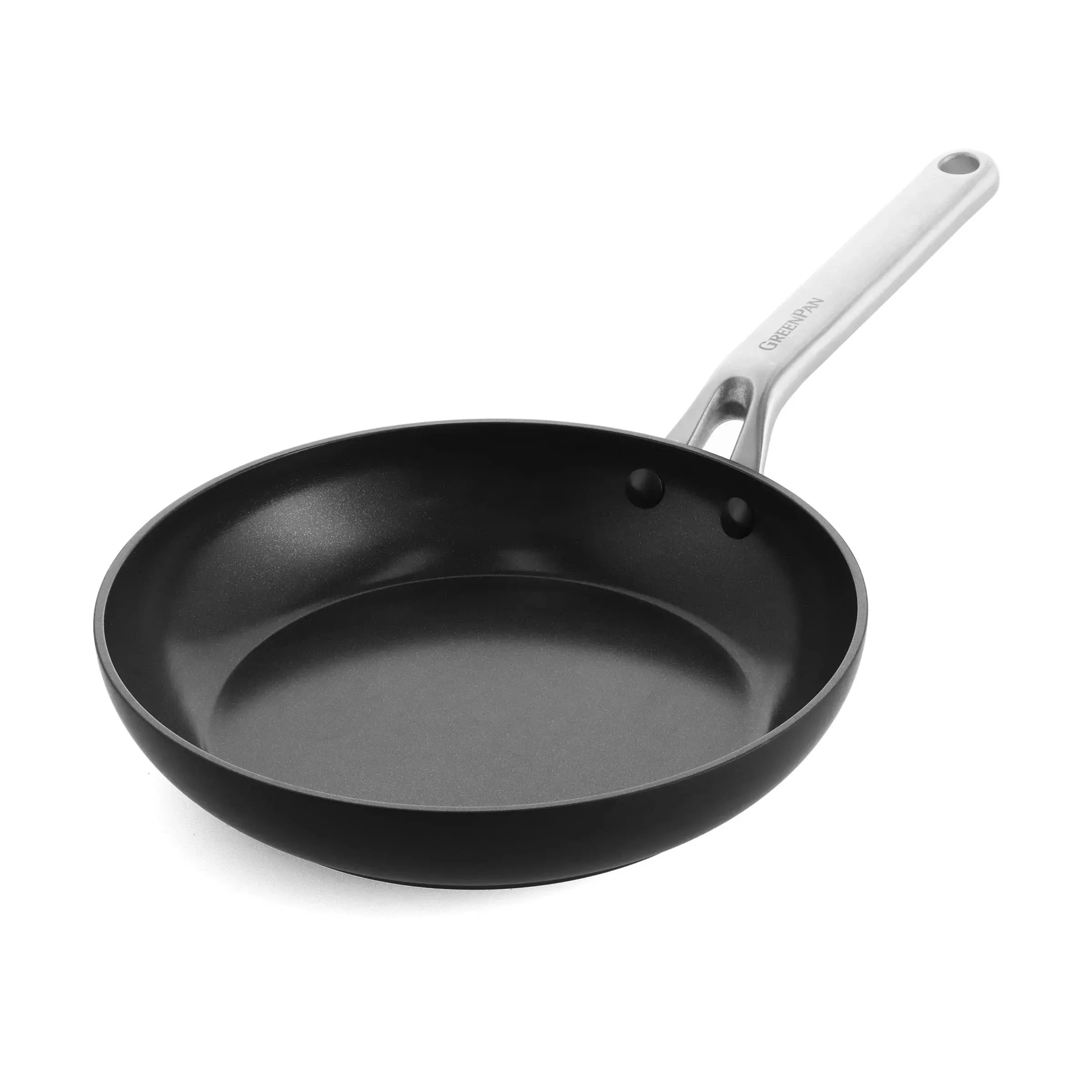 GreenPan Omega Healthy Ceramic Nonstick Fry Pan Black 9.5"