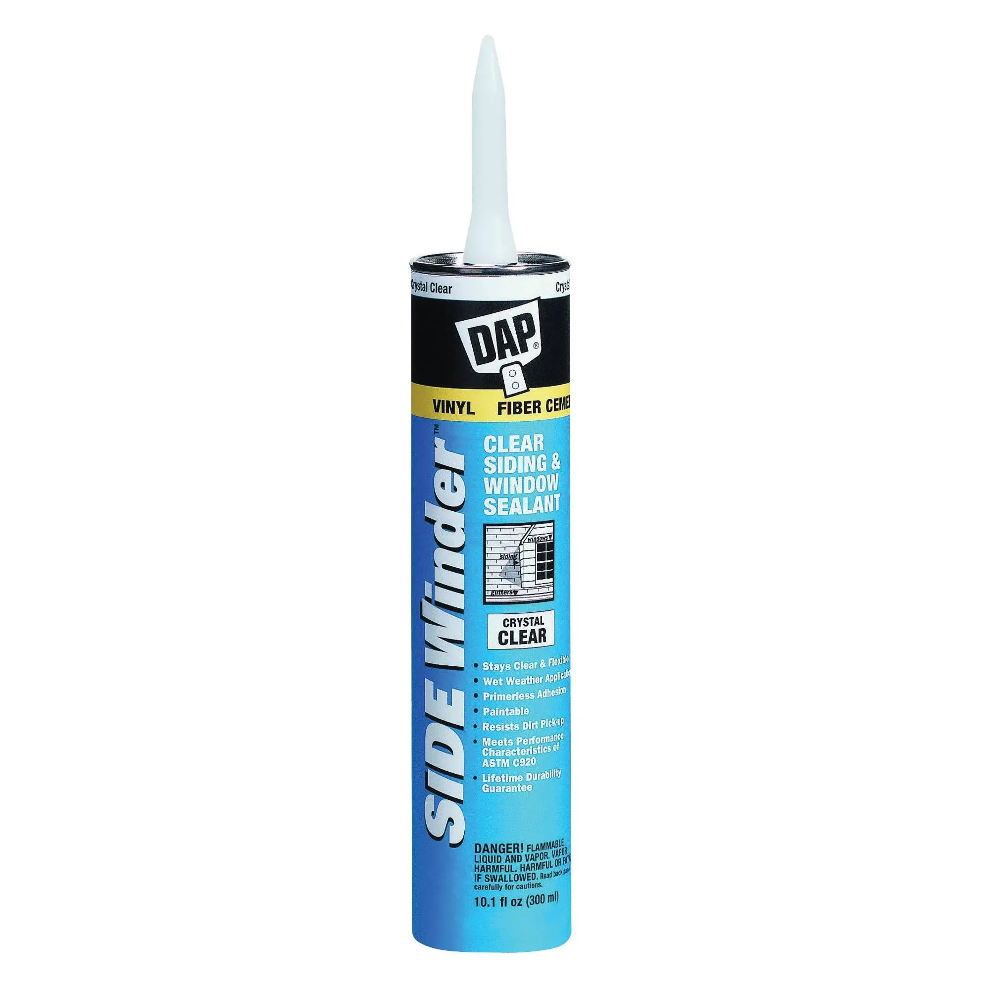 Dap 00816 Side Winder Crystal Clear Siding and Window Sealant, 10.1 Oz, Gray, 10.1 oz - Building Materials - by Toolbox Supply | Houzz