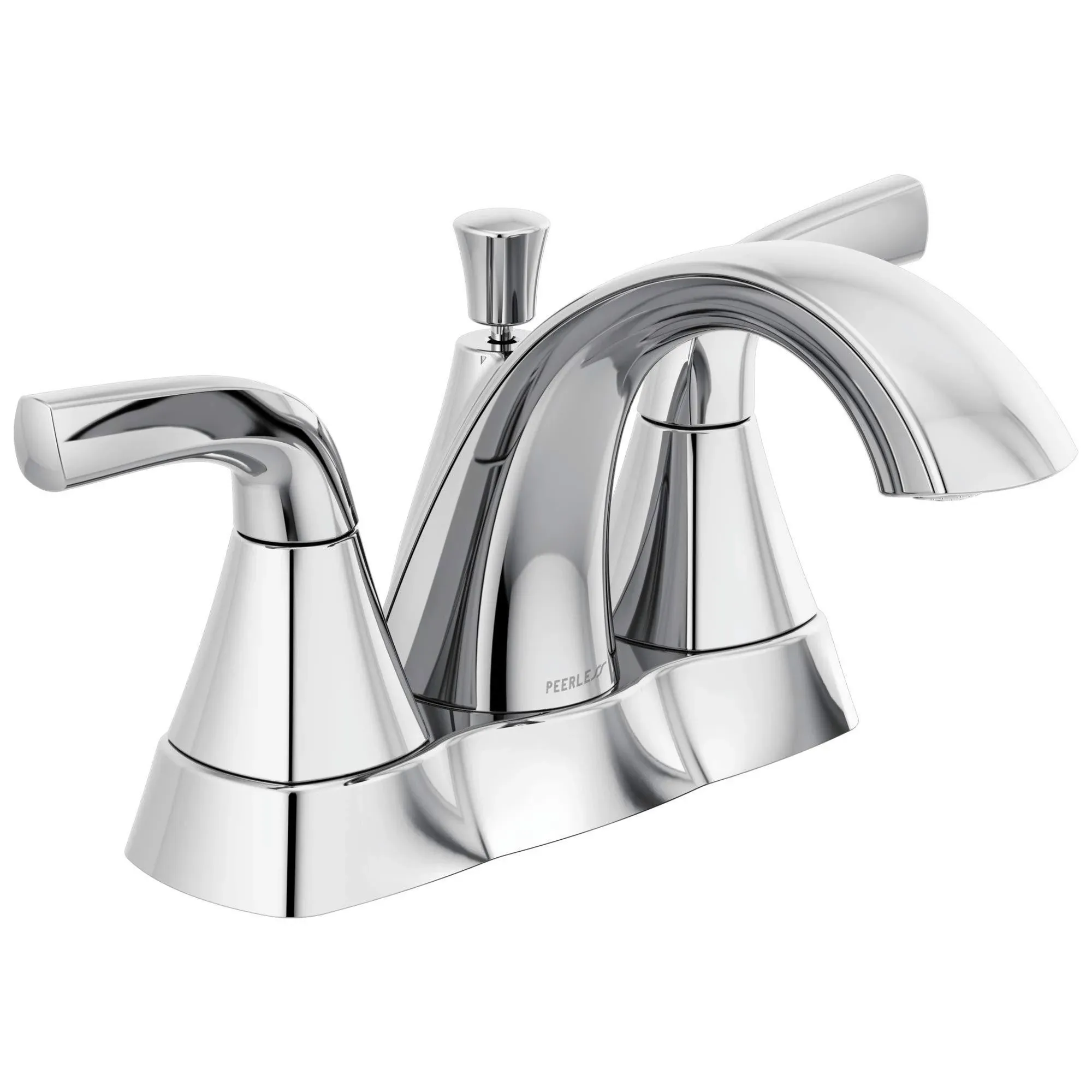 Peerless P2535LF Parkwood Two Handle Centerset Lavatory Faucet: Chrome