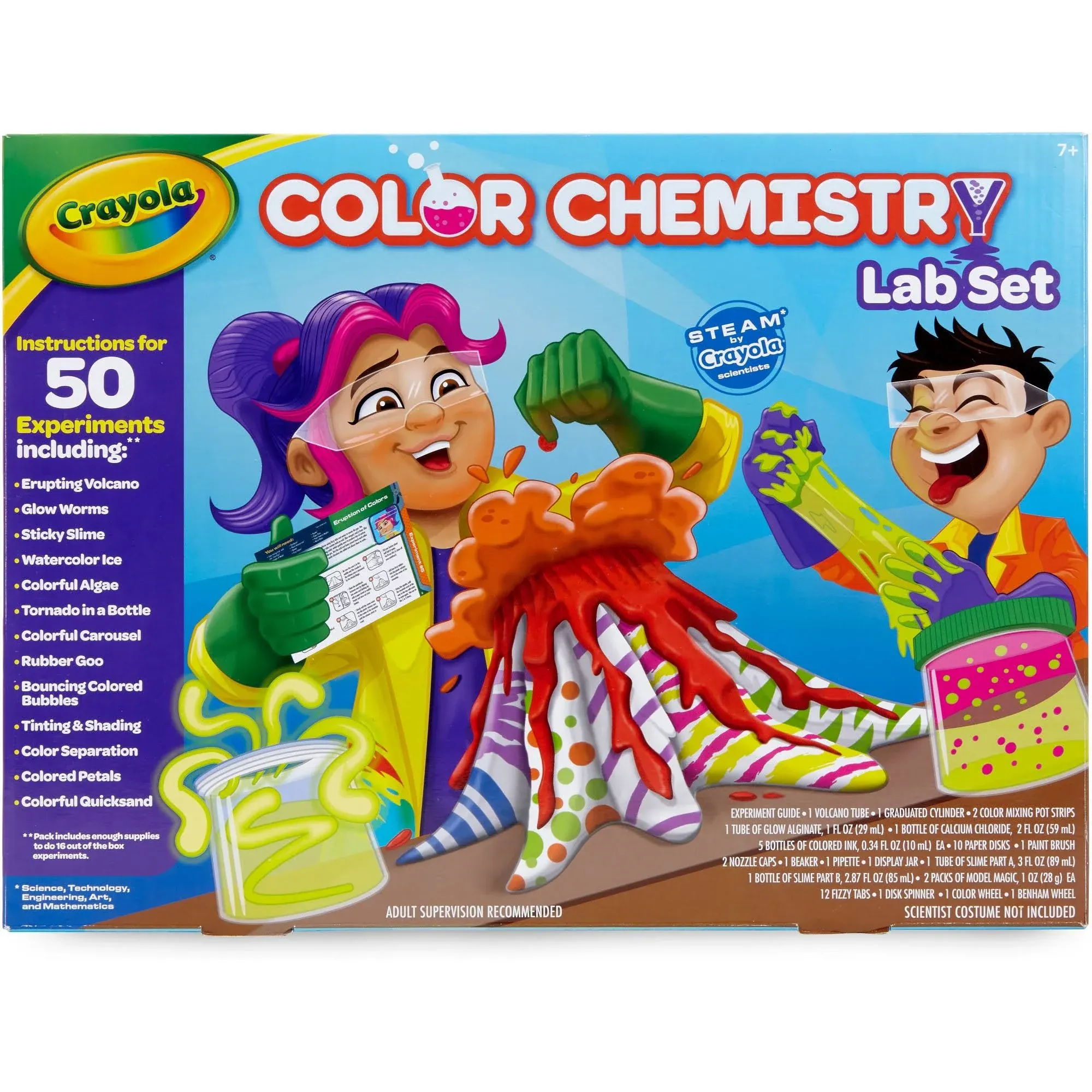 Crayola Color Chemistry Lab Set Instructions For 50 Experiments