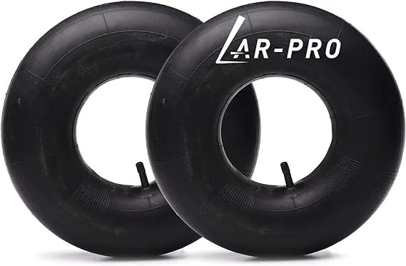 (2-Pack) AR-PRO 15x6.00-6" Inner Tubes with TR-13 Straight Valve Stem - Replacement Lawn Mower Tire Tubes with TR13 Straight Valve Stem - Suitable for Yard Tractors, Wheelbarrows, ATVs, and More