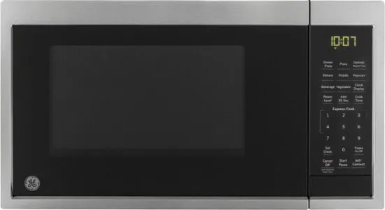 GE 0.9 Cu. ft. Capacity Smart Countertop Microwave Oven with Scan-To-Cook Technology