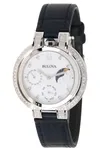 Bulova Rubaiyat Leather Strap Watch