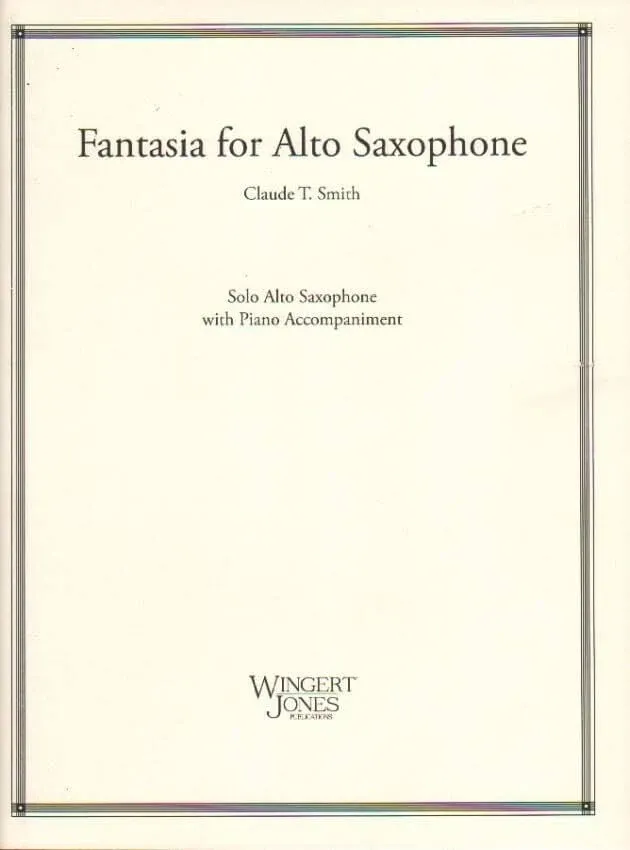 Fantasia for Alto Saxophone