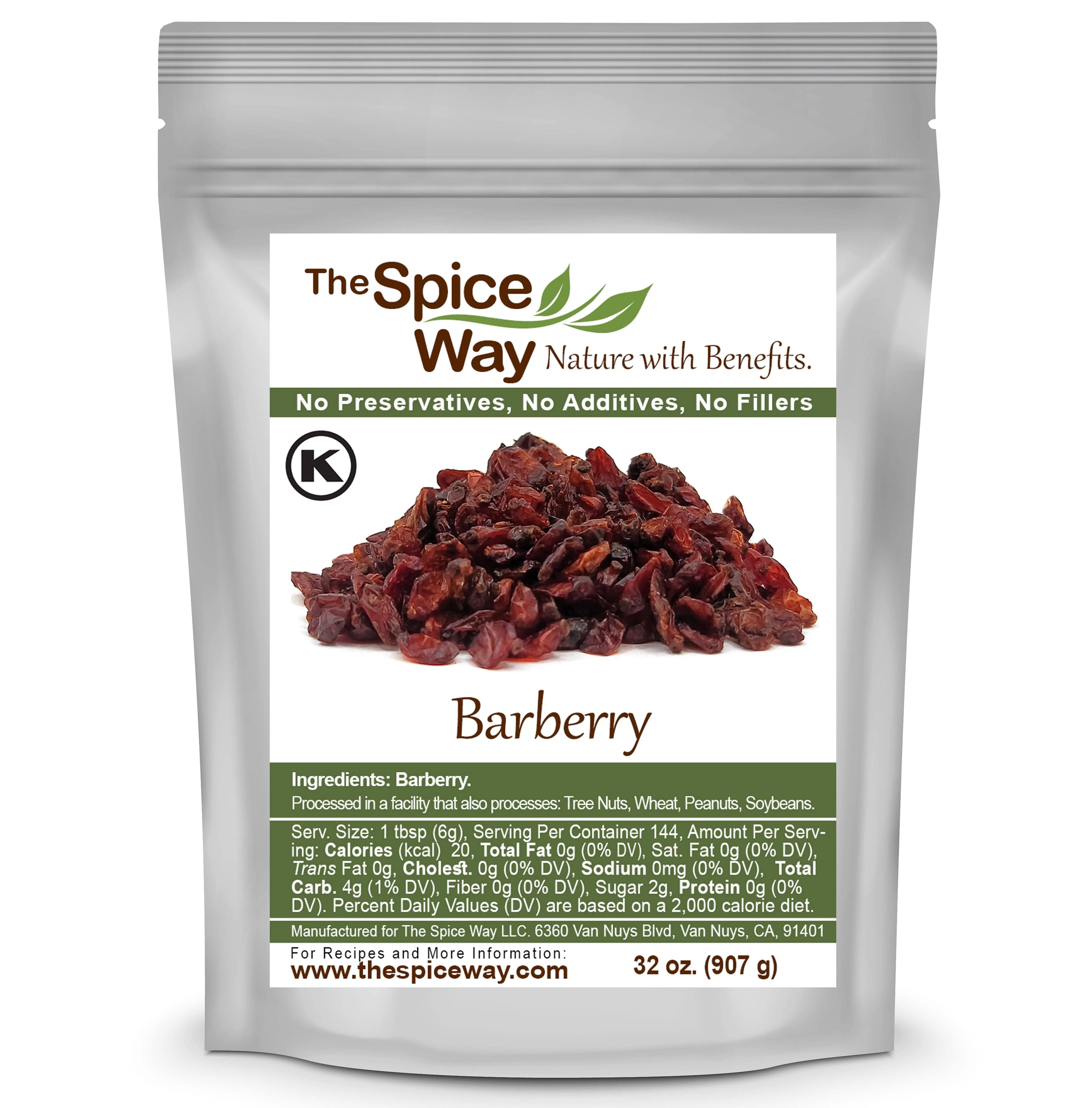 The Spice Way Barberry Dried Fruit