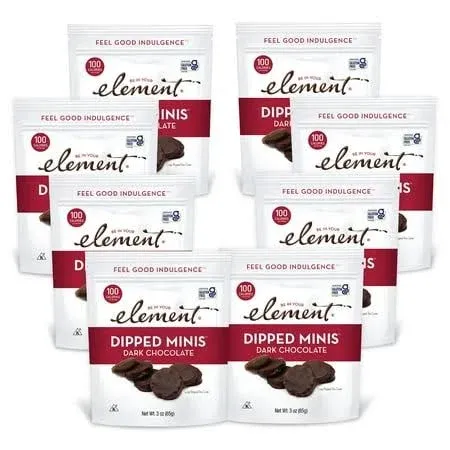 Element Dark Chocolate Dipped Minis Rice Cakes