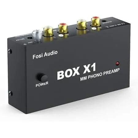 Box X1 Phono Preamp For Mm Turntable Mini Stereo Audio Hifi Phonograph/rec<wbr/>ord 