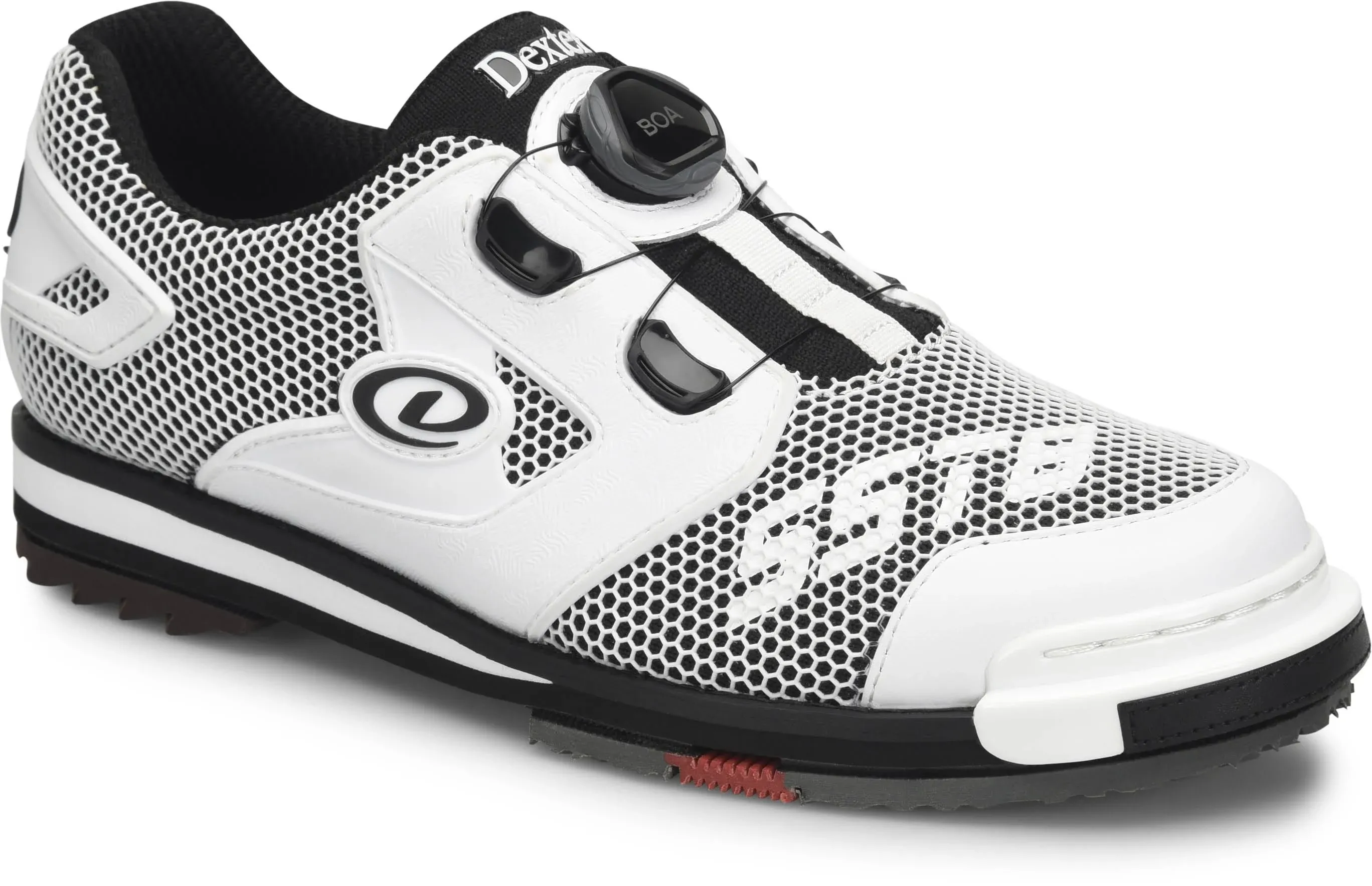 Dexter Men's Bowlng SST 8 Power Frame BOA Bowling Shoes-WideWhite/Black 11.5 W US