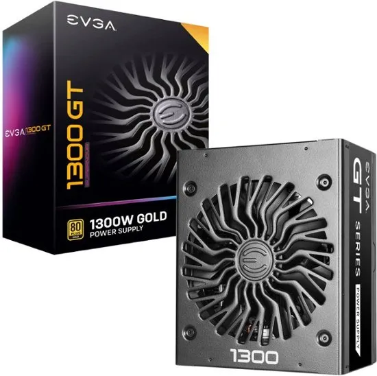 EVGA SuperNOVA 1300 GT 80 Plus Gold 1300W Fully Modular