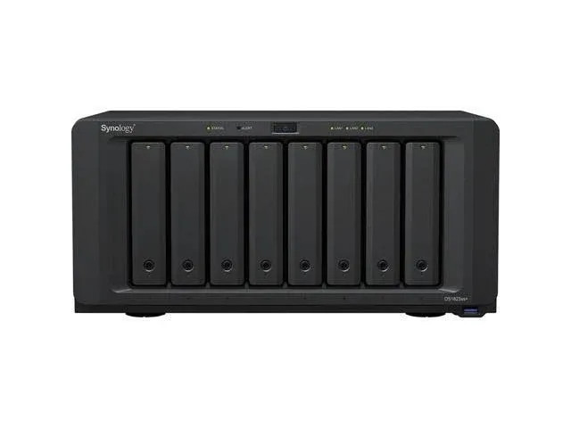 Synology DiskStation DS1823xs+ NAS Server with Ryzen 3.35GHz CPU 32GB Memory HDD Storage