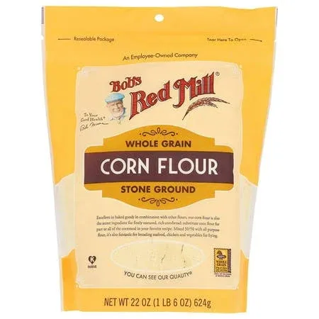 Bob's Red Mill - Flour Corn - Case of 4 - 22 oz