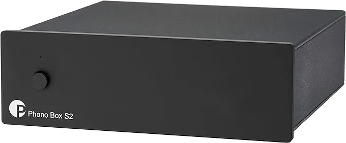 Pro-Ject Phono Box S2 Phono Preamplifier (Black)