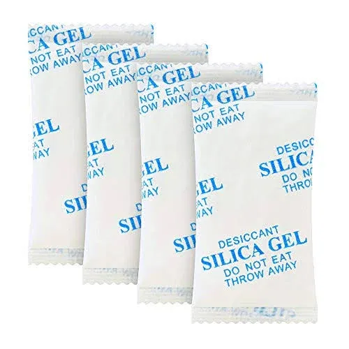 5 Gram250Packs Food Grade Moisture Absorbers Silica Gel Packs Desiccant for S...