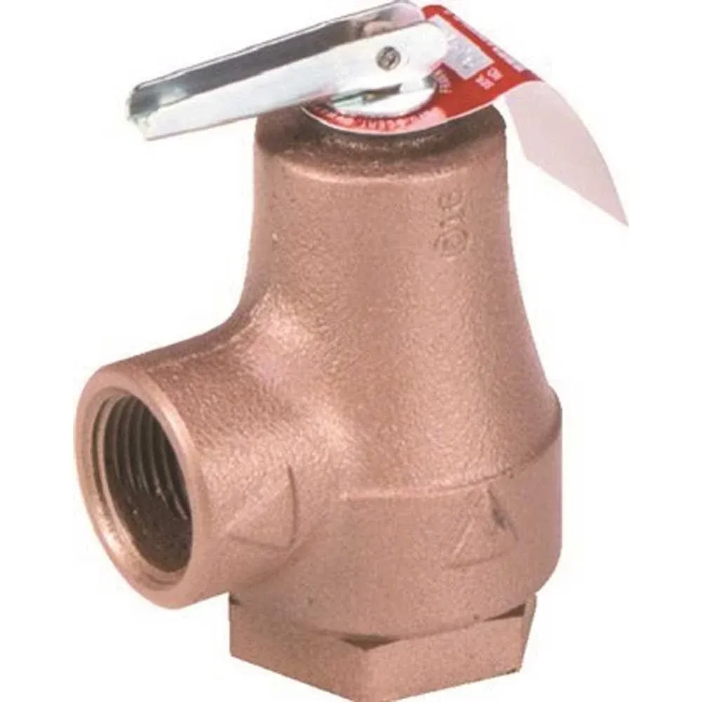 Watts Brass Tubular 374a 3/4 Boiler Relief Valve