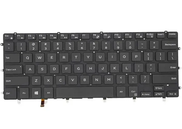 Replacement Keyboard For Dell Xps 15 9550 9560 9570, Precision 5510 5520 5530