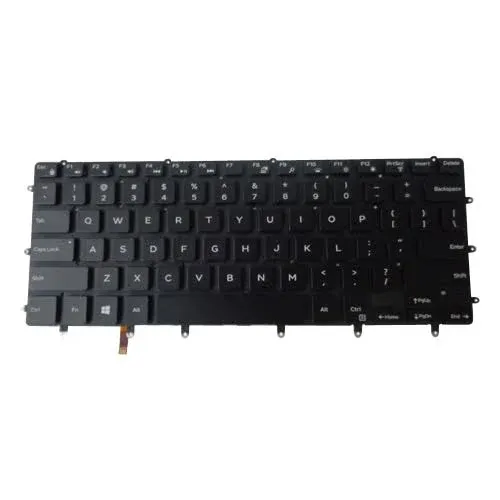 Backlit Keyboard for Dell Inspiron 7558 7568 Laptops - Replaces GDT9F