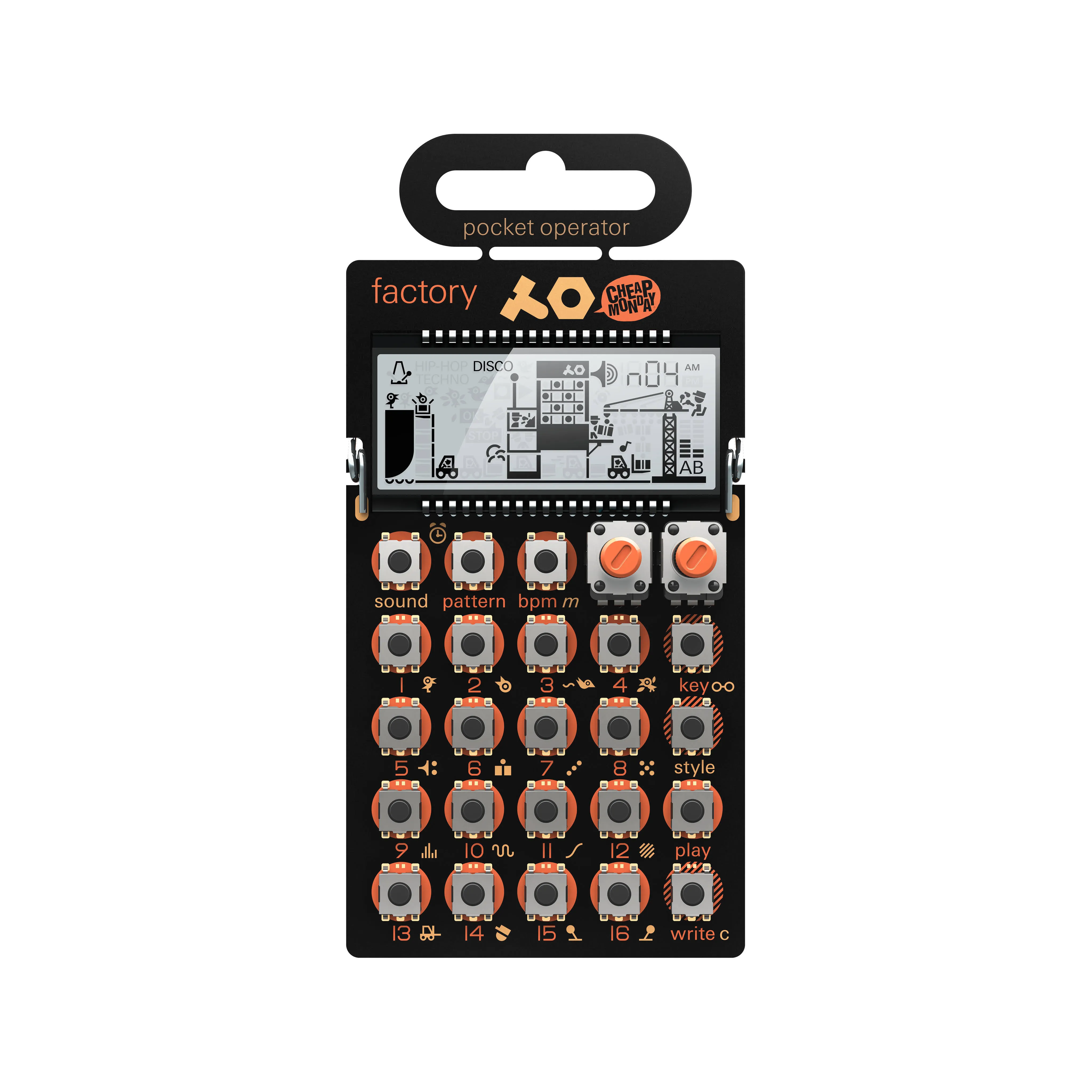 Teenage Engineering PO-16 Pocket Operator Factory Synthesizer