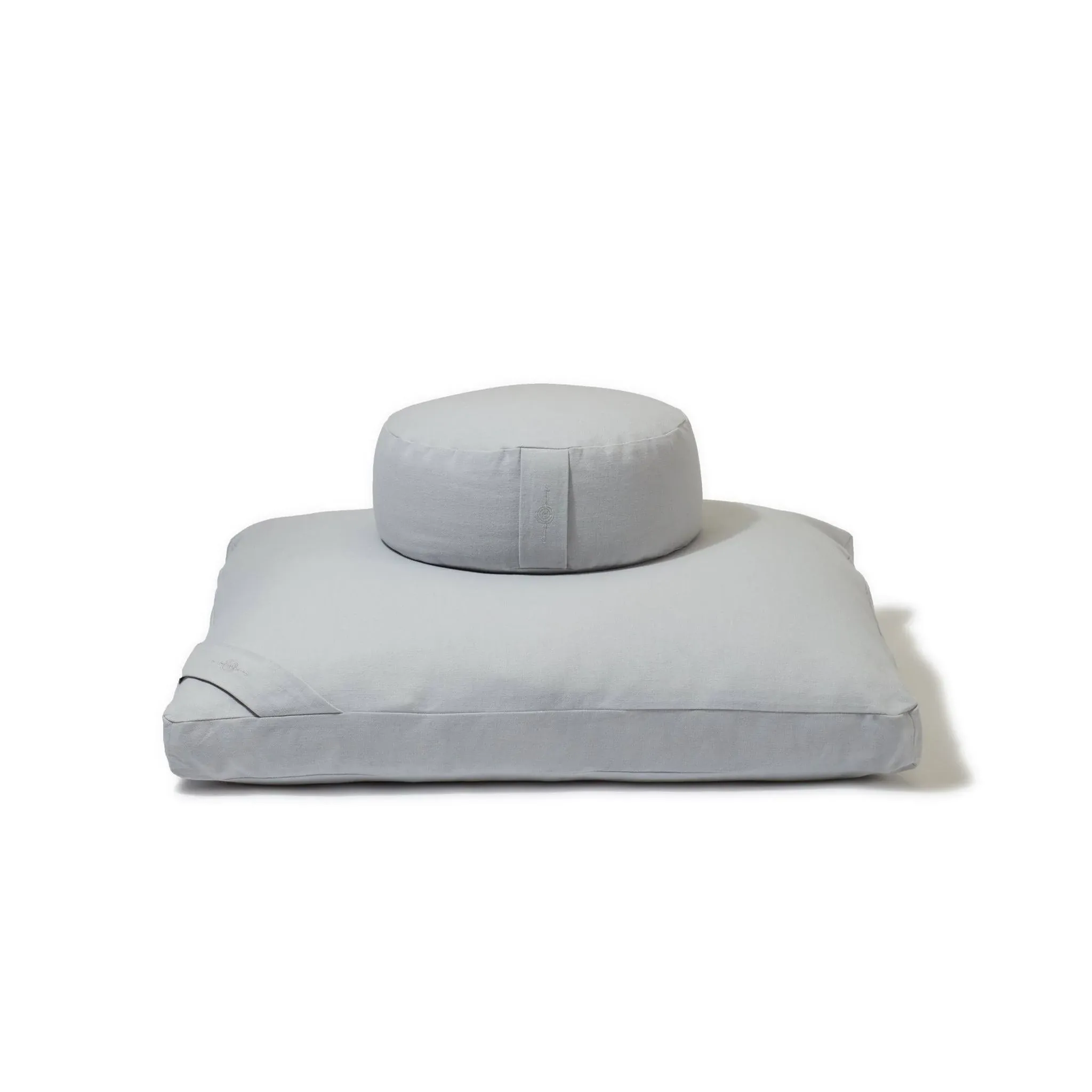 Organic Meditation Cushion Set Zafu+Zabuton | Pebble | by renoo