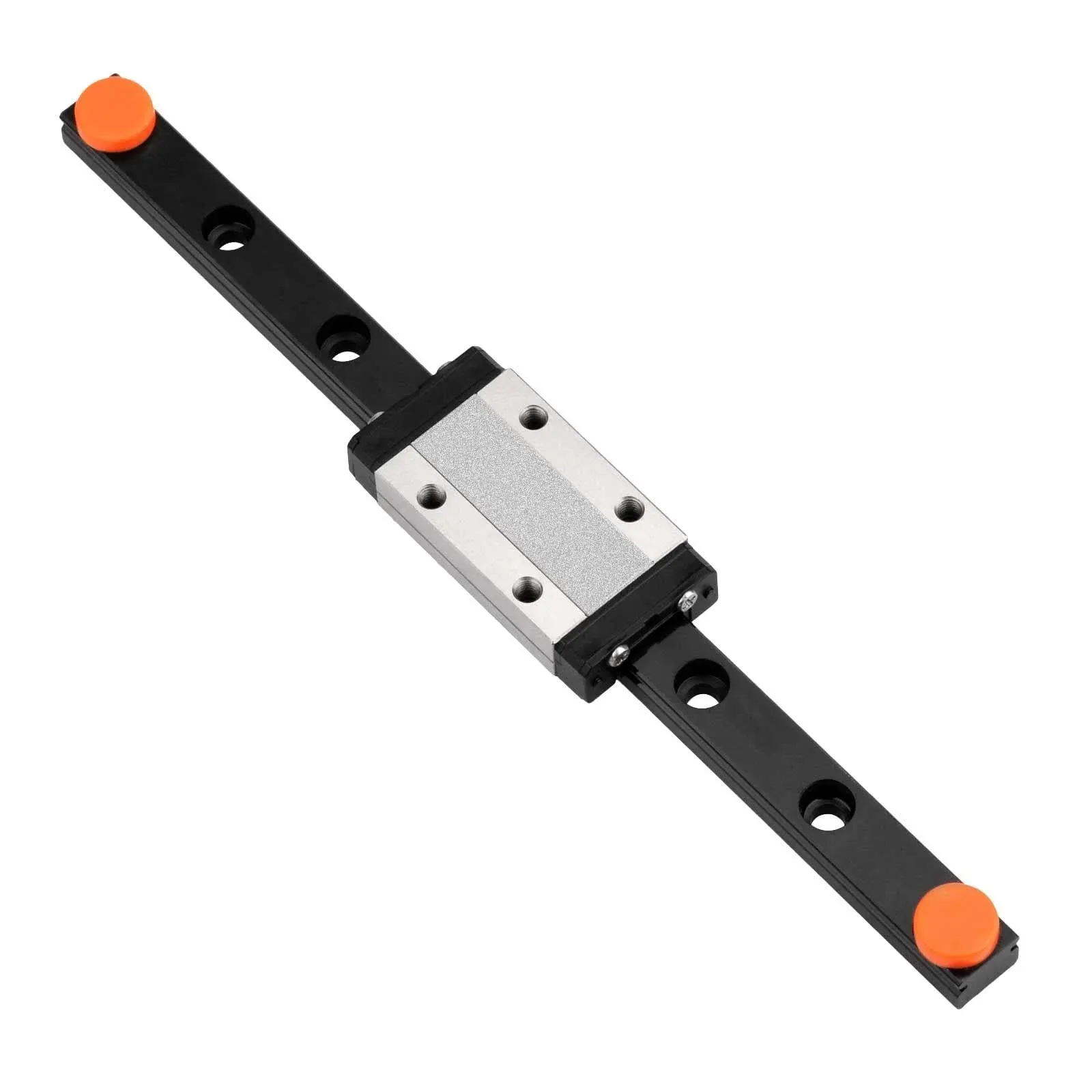 300mm MGN9 Linear Sliding Rail Guide with a MGN9H Carriage Block for 3D Printer and CNC Machine,Black (MGN9H, 300mm)