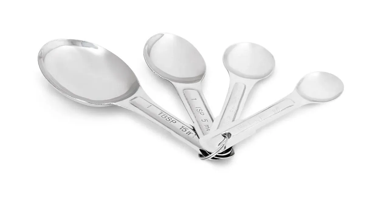 Artisan Stainless Steel 4-Piece Measuring Spoon Set