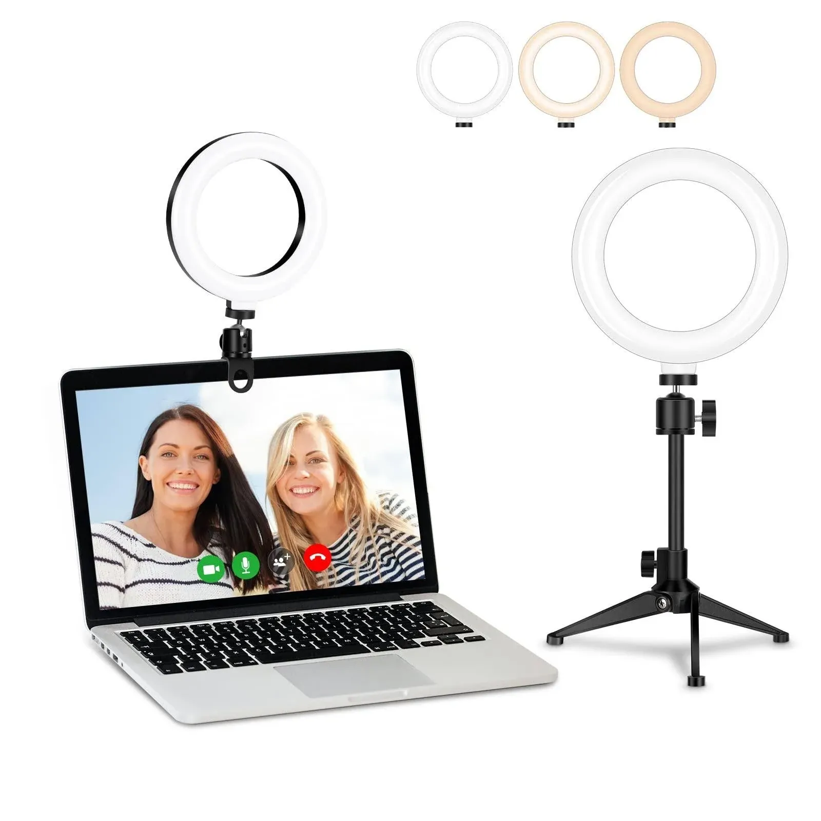 Desk Ring Light for Zoom Meetings