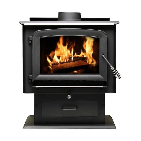 Ashley 2500 Sq. ft. Pedestal Wood Stove