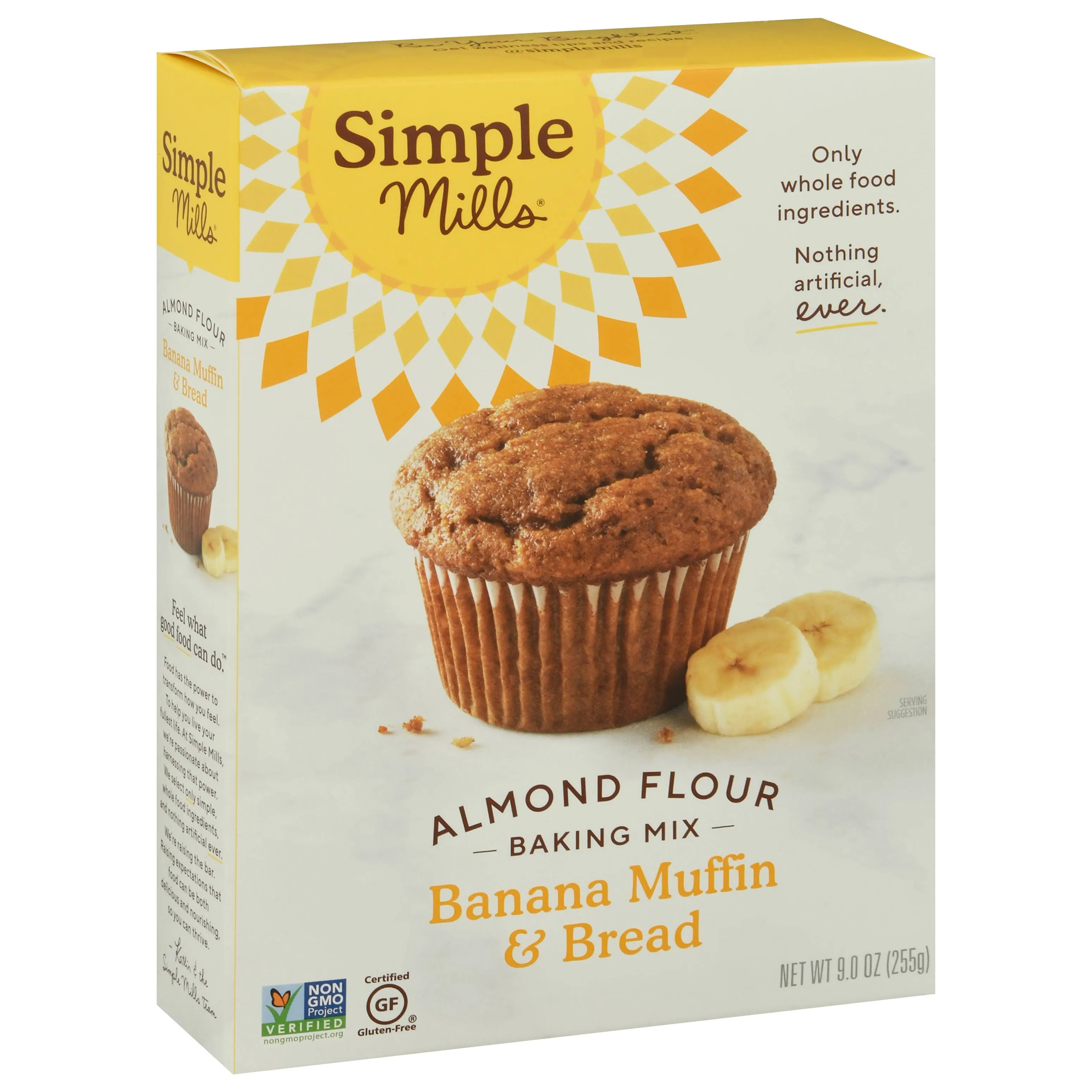 Simple Mills Almond Flour Banana Muffin & Bread Baking Mix