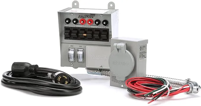 Reliance Controls 6 Circuit Transfer Switch Kit