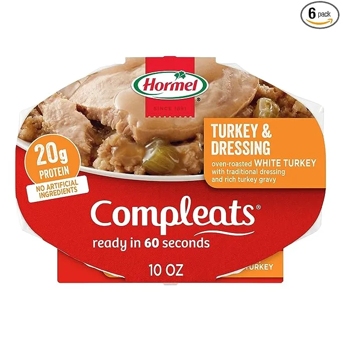 Hormel Compleats Turkey & Dressing