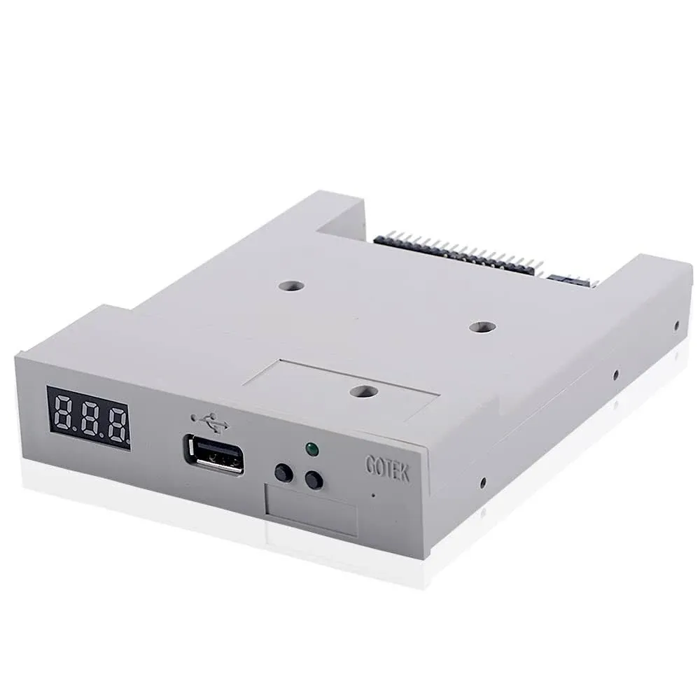 Gotek SFR1M44-U100 3.5 Inch 1.44MB USB SSD Floppy Drive Emulator  