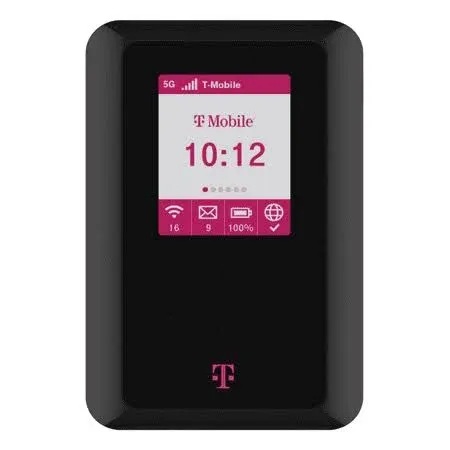 Quanta D53 T-Mobile 5G Broadband Hotspot, Black