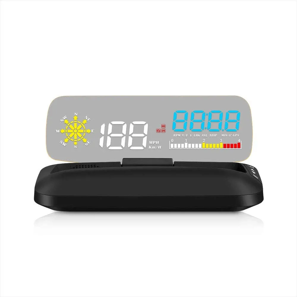 wiiyii Car Hud C5 Head-up Display Obdii & Gps Scanner