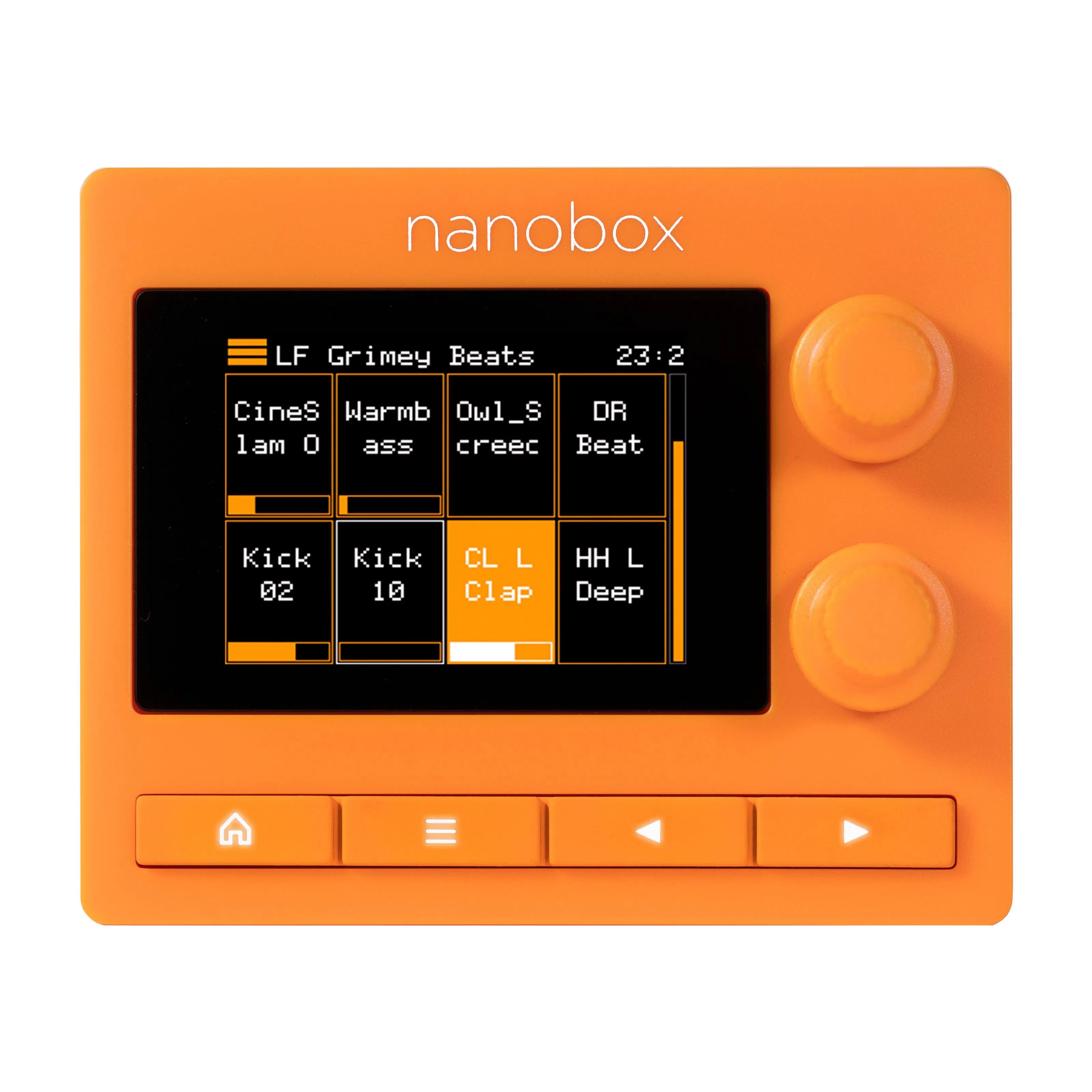 1010 Music Nanobox Tangerine Compact Streaming Sampler at Juno Records.