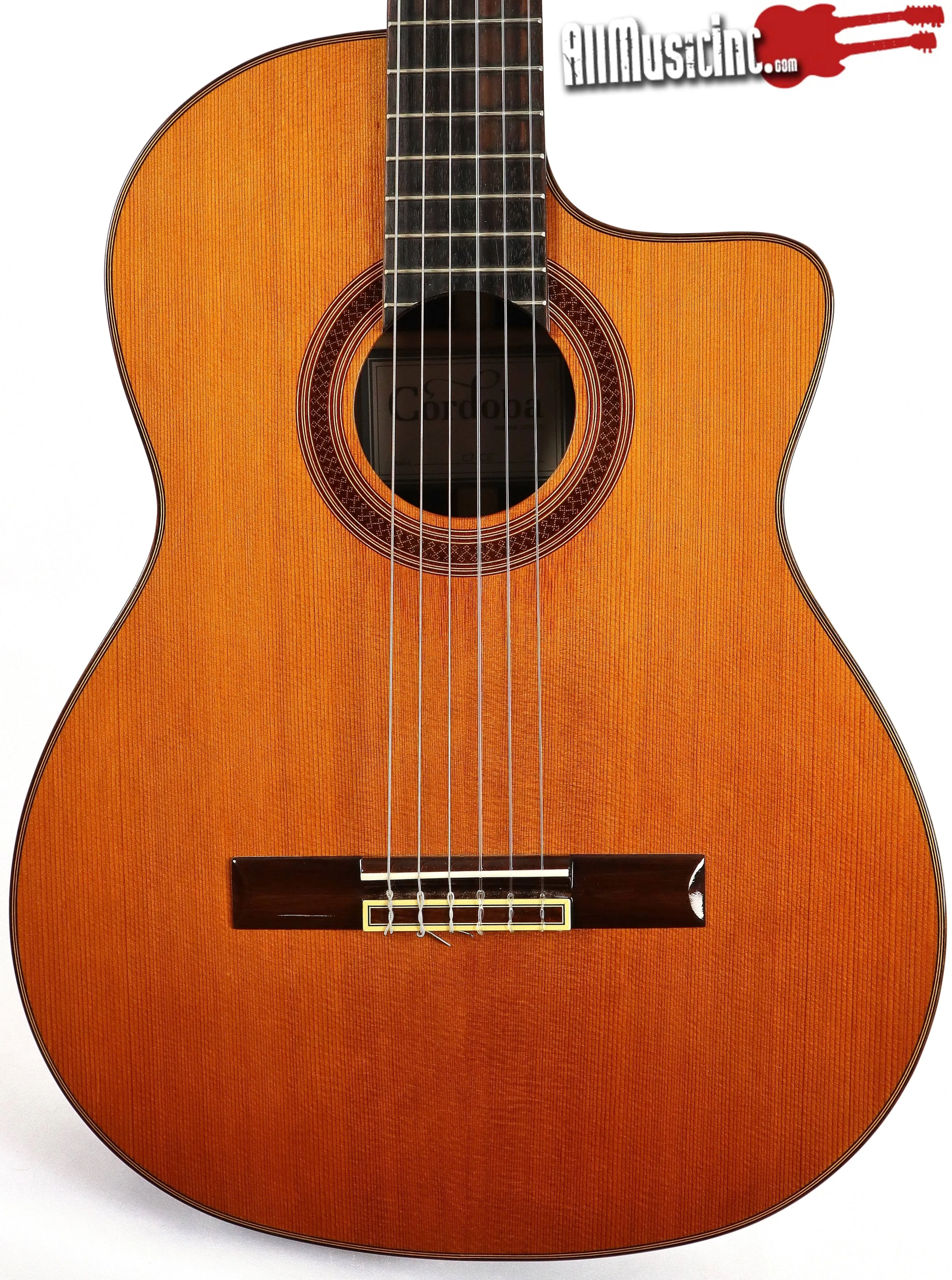 Cordoba C7-CE CD/IN Acoustic-Electric Nylon Classical Guitar Natural