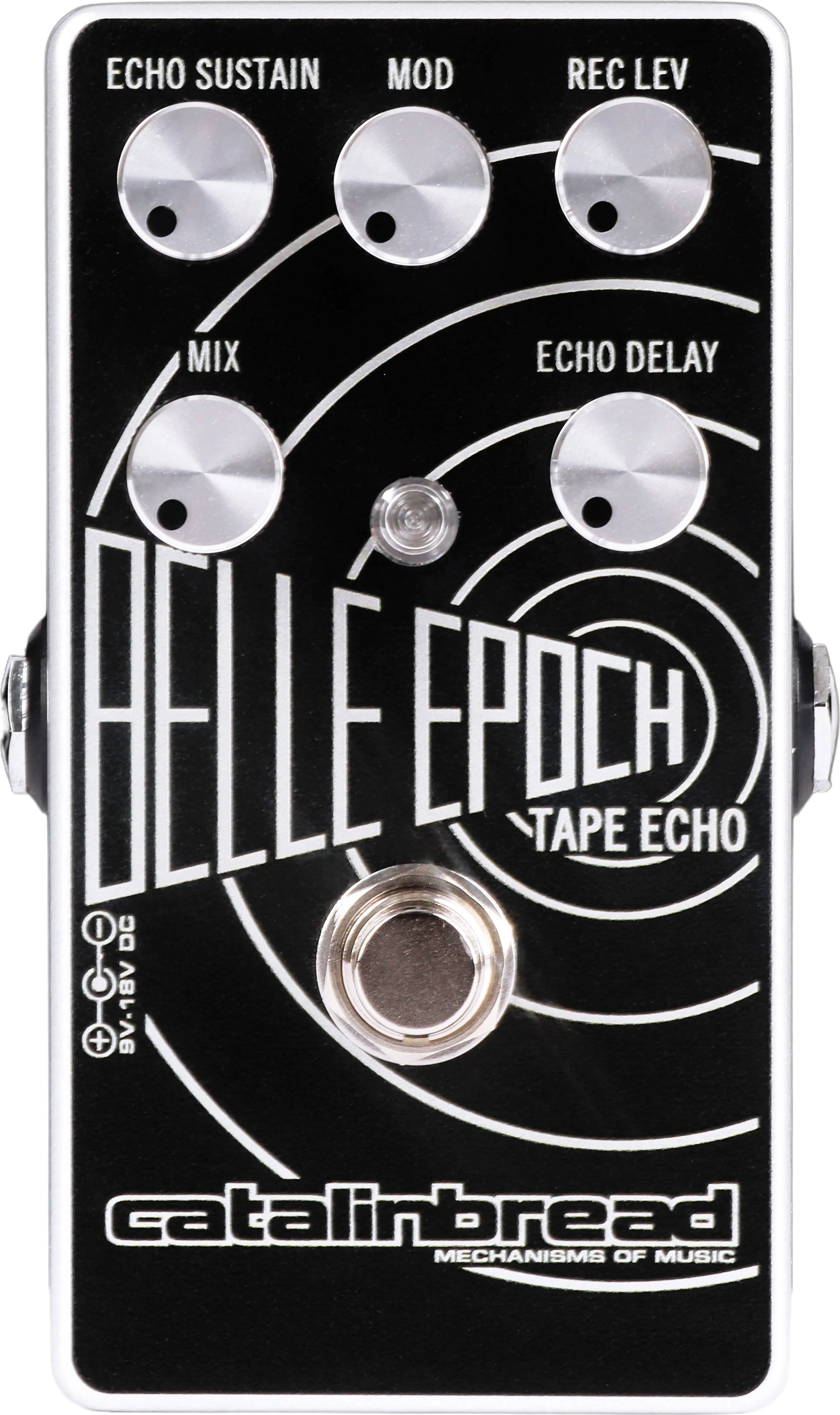 Catalinbread Belle Epoch (Black on Silver) Tape Echo