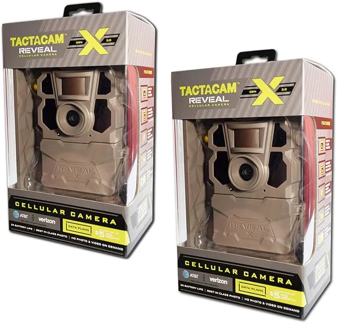 Tactacam Reveal X Gen 2.0 Cellular Trail Camera