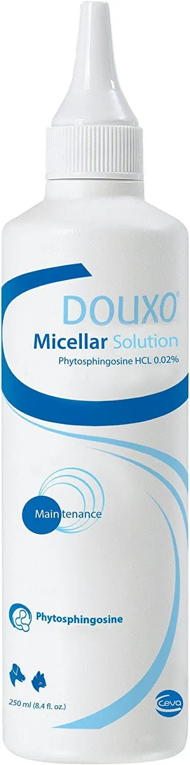 Douxo Micellar Dog & Cat Ear Solution, 8.4-oz Bottle