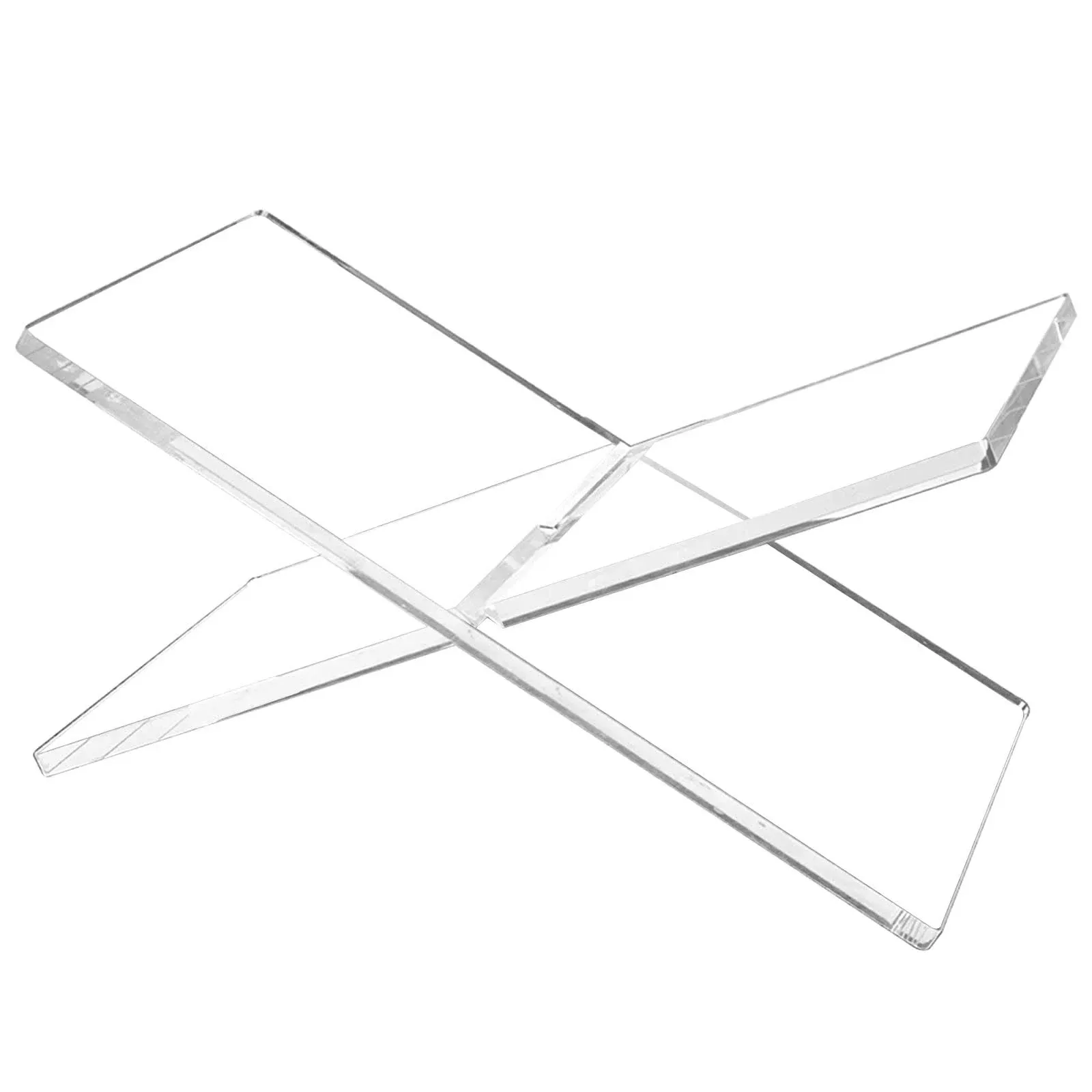 FEMELI Clear Book Holder, Acrylic Book Stands for Cook Book Display,Large Sturdy ...