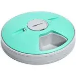 Amazon Basics Automatic Electronic Timed Pet Feeder - 6 Portions Teal