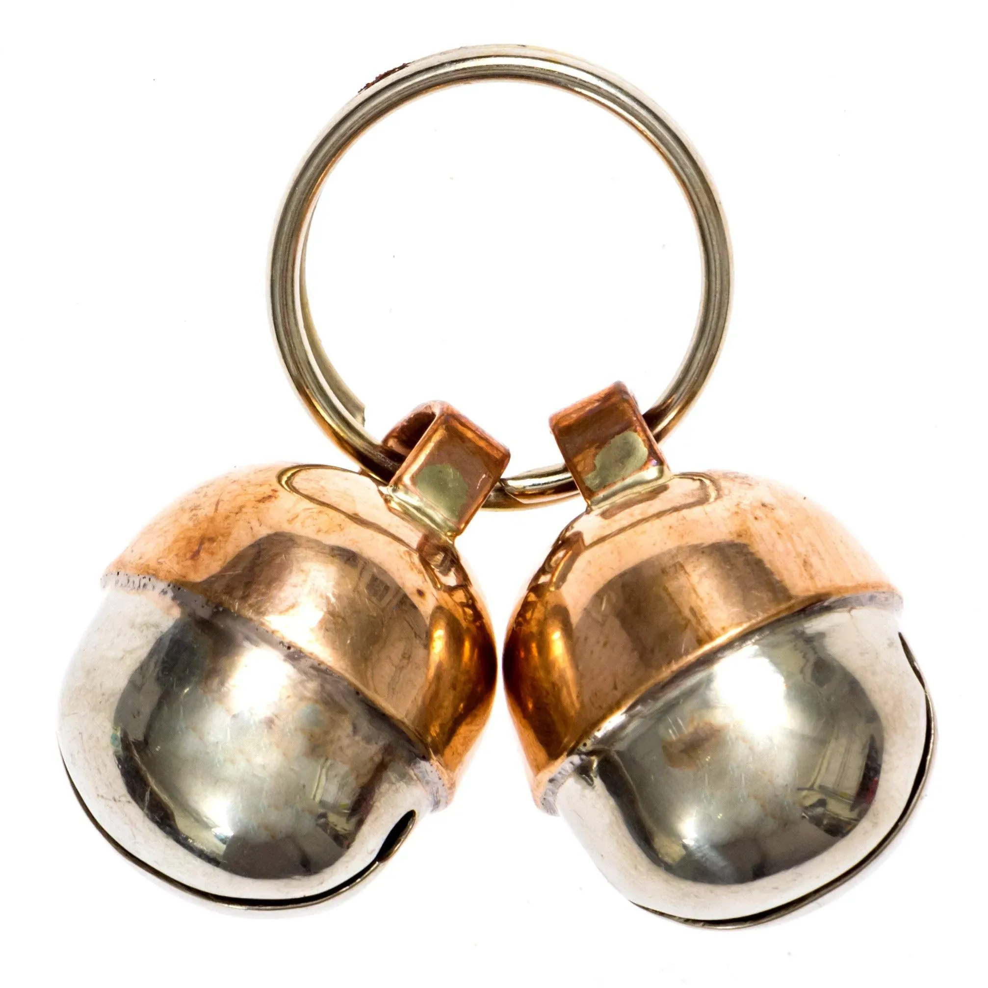 Beau's Bells 2 Extra Loud Cat & Dog Bells | Pet Tracker | Save Birds & Wildlife | Luxury Handmade Copper Small