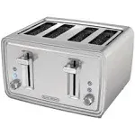 Black & Decker TR4900SSD 4-Slice Toaster - Silver