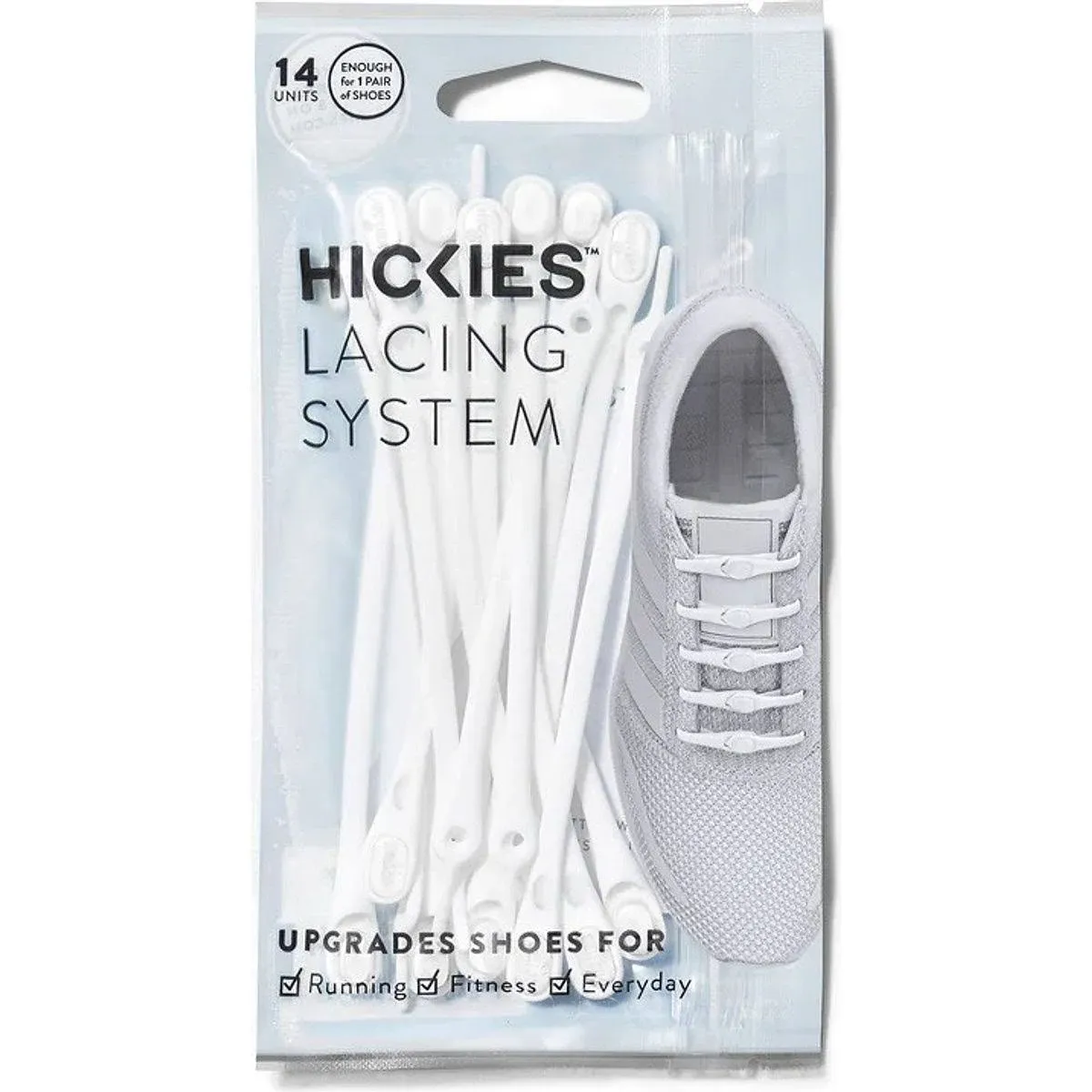 Hickies Tie-Free Laces - White