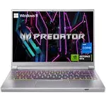 Acer Predator Triton 14 Gaming/Creator Laptop | 13th Gen Intel i7-13700H | NVIDIA GeForce RTX 4070 | 14" Mini LED 250Hz G-SYNC Display | 16GB LPDDR5 | 1TB PCIe Gen4 SSD |WiFi 6E | PT14-51-7979, Silver